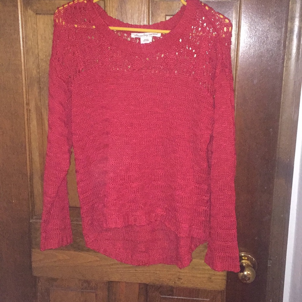 Red sweater